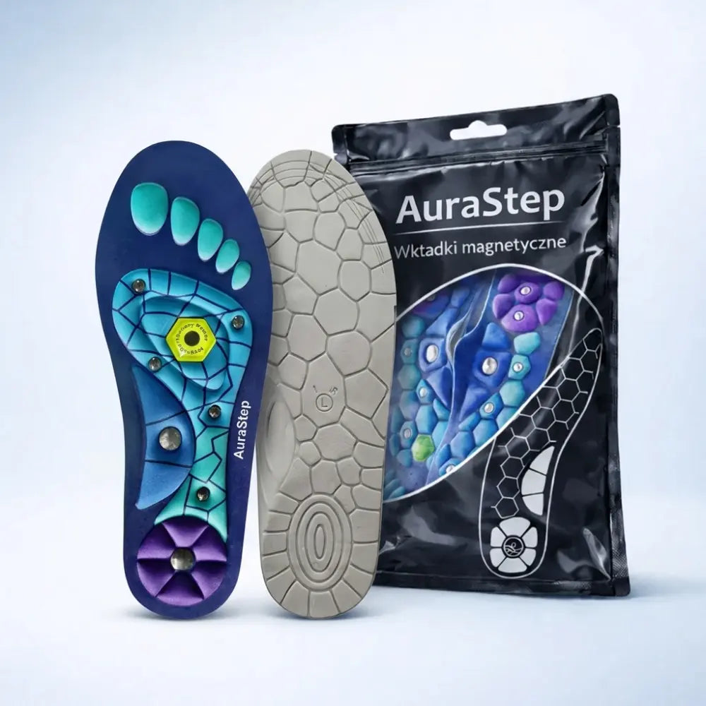 AuraStep™ Magnetyczne Wkładki Akupresurowe