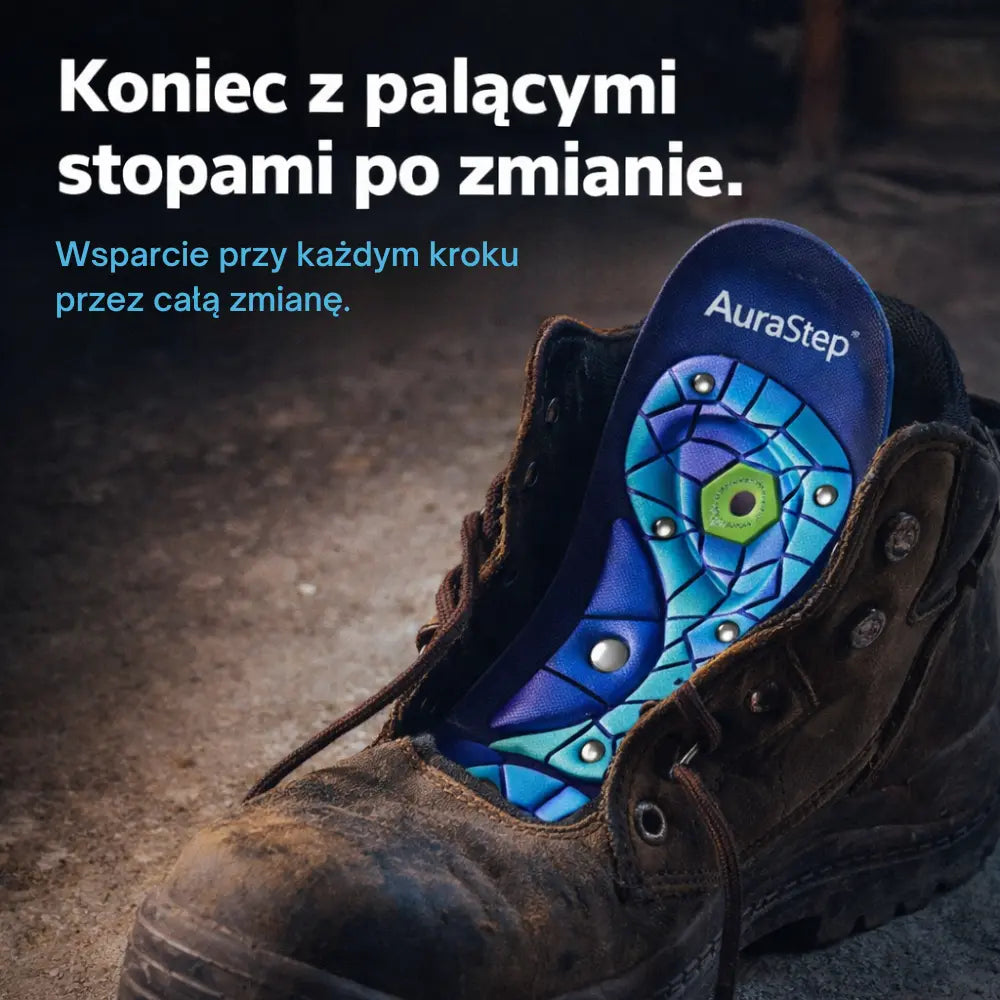 AuraStep™ Magnetyczne Wkładki Akupresurowe